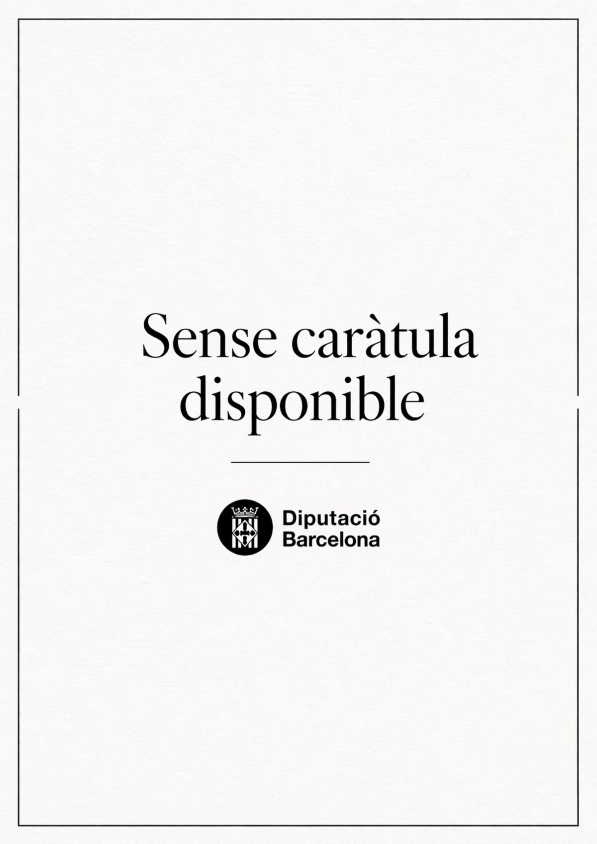 Imatge de la portada